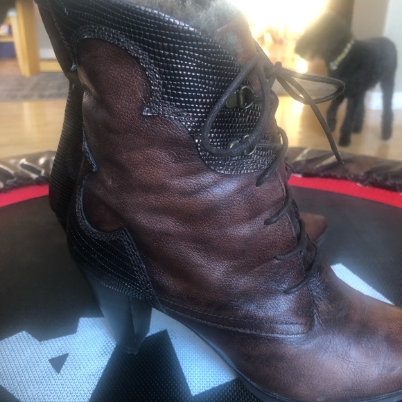 Glove Hispanitas leather boots made in Spain size 37 - Picture 2 of 5